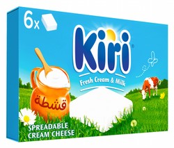 Kiri Spreadable Cream Cheese (6 Portions)