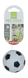 Nunbell Medium Black &amp; White Ball Dog Toy