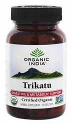 Organic India Trikatu Digestive &amp; Metabolic Support Herbal Supplement - GMO free