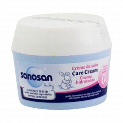 Sanosan Baby Care Cream with Organic Olive Oil &amp; Milk Protein