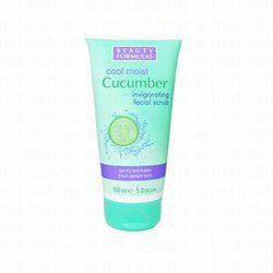 Beauty Formulas Cool Moist Invigorating Facial Scrub with Cucumber