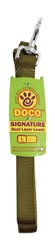Doco Signature Dual Layer Green Large 1.2m Dog Leash