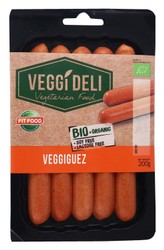 Fit Food Veggie Deli Organic Veggie Sausages - vegetarian, soy free, lactose free