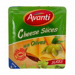 Avanti Cheese Slices with Olives