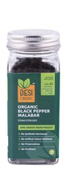Desi Organic Malabar Black Peppercorns - artificial color additives free, fertilizers free, preservatives free
