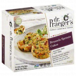 Dr Praeger's Brussel's Sprouts Cakes - vegan, gluten free, so free