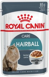 Royal Canin Feline Care Nutrition Hairball Control Adult Wet Cat Food in Gravy Salsa (1+ Year)