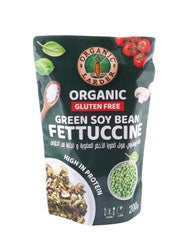 Organic Larder Green Soybean Fettuccine Pasta - gluten free, high in protein