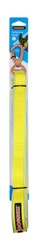 Dogness Large Yellow Reflective Leash (152x2.5cm) for Dogs (Up to 42kg)