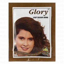 Glory Light Brown Henna with Amla &amp; Shikakai Sachet
