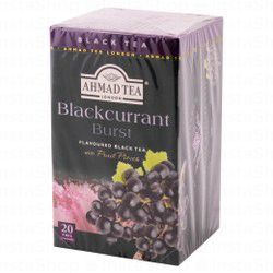 Ahmad Tea Blackcurrant Burst Black Tea (20 Tea Bags)