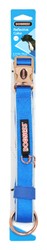 Dogness Large to Extra Large Blue Reflective Collar (55-76x2.5cm) for Dogs (Up to 55kg)
