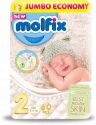 Molfix Mini Baby Diapers Size 2 (3-6kg)