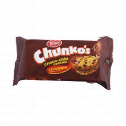 Tiffany Chunko's Choco-Chip Cookie Sandwichs with Chocolate Cream Filling