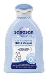 Sanosan Baby Bath &amp; Shampoo - paraben free, silicone free, paraffin oil free