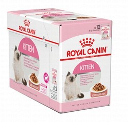 Royal Canin Feline Health Nutrition Instinctive Wet Kitten Food in Gravy (Up to 12 Months)