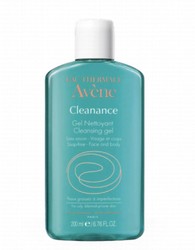 Avene Eau Thermale Cleanance Gel, Soapless Cleanser - oily blemish prone skin