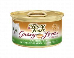 Purina Fancy Feast Gravy Lovers Salmon Feast Cat Food in Seared Salmon Flavor Gravy