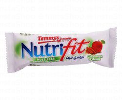 Temmy's Nutri Fit Muesli Bar with Cinnamon &amp; Apple - GMO free
