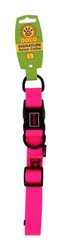 Doco Signature Large Pink Nylon Dog Collar (45-68x2.5cm)