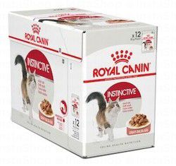 Royal Canin Feline Health Nutrition Instinctive Adult Wet Cat Food Chunks in Gravy (1+ Year)