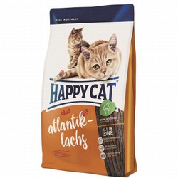 Happy Cat Dry Food with Atlantic Salmon for Adult Cats
