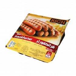 Rich Frozen Beef Frankfurter (10 Pieces )