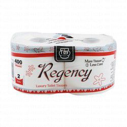 Fay Regency Soft Toilet Paper Rolls 400  Sheets