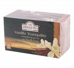 Ahmad Tea Vanilla Tranquility Black Tea (20 Foil Bags)