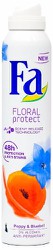 Fa Deodorant Spray Floral Protect Poppy &amp; Bluebell