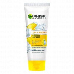 Garnier Skin Active Light &amp; Radiant Fairness Face Wash  - suitable for all skin types