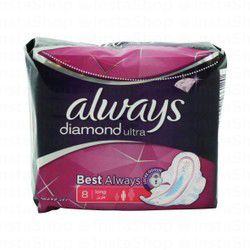 Always Diamond Ultra Thin &amp; Long Pads