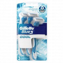 Gillette Blue 3 Razors Cool