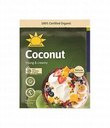 Amazonia Organic Coconut Young &amp; Creamy Natures Electrolytes Superfood Pack