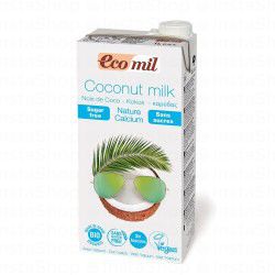 Ecomil Bio Organic Coconut Milk Sugar Free Calcium - gluten free, vegan