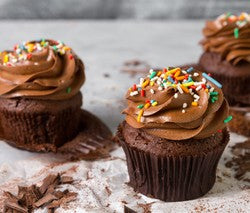 Happy Birthday Chocolate Cupcake