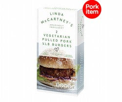 Linda McCartney's Vegetarian Pulled Pork Burgers - vegan