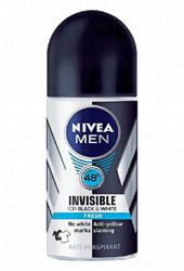 Nivea Men Invisible Black &amp; White Fresh Roll-On Antiperspirant Deodorant