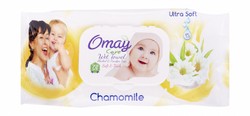 Omay Care Baby Wet Wipes Chamomile Scent - alcohol free, paraben free