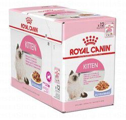 Royal Canin Feline Health Nutrition Instinctive Wet Cat Food in Jelly for Kitten (4-12 Months)