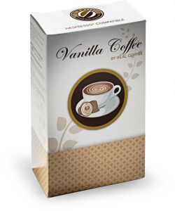 Flavored Vanilla By Real Coffee, Nespresso Compatible
