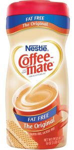 Nestle Coffee-Mate Fat Free Non Dairy Coffee Creamer
