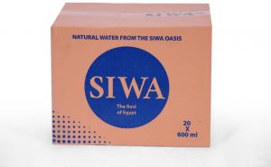 SIWA Water Bottle Carton, 20 Bottles