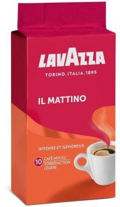 Lavazza Il Mattino Robusta Ground Coffee Blend - Light Roast