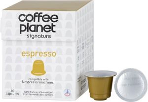 Coffee Espresso Planet Capsules Caffeinated Cappuccino