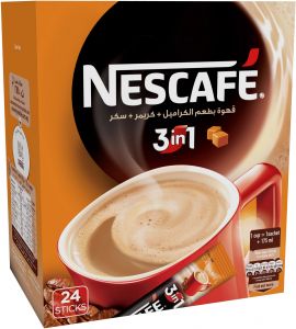 Nescafé Set of 24 Three In One Caramel Sticks