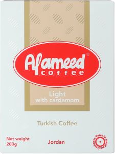 Alameed Turkish Coffee Light Wth Cardamom