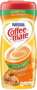 Nestle Coffee Mate Hazelnut sugar free