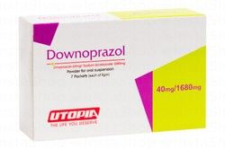 Downoprazol Oral Suspension Powder with Omeprazole &amp; Sodium Bicarbonate