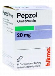 Pepzol 20mg Omeprazole